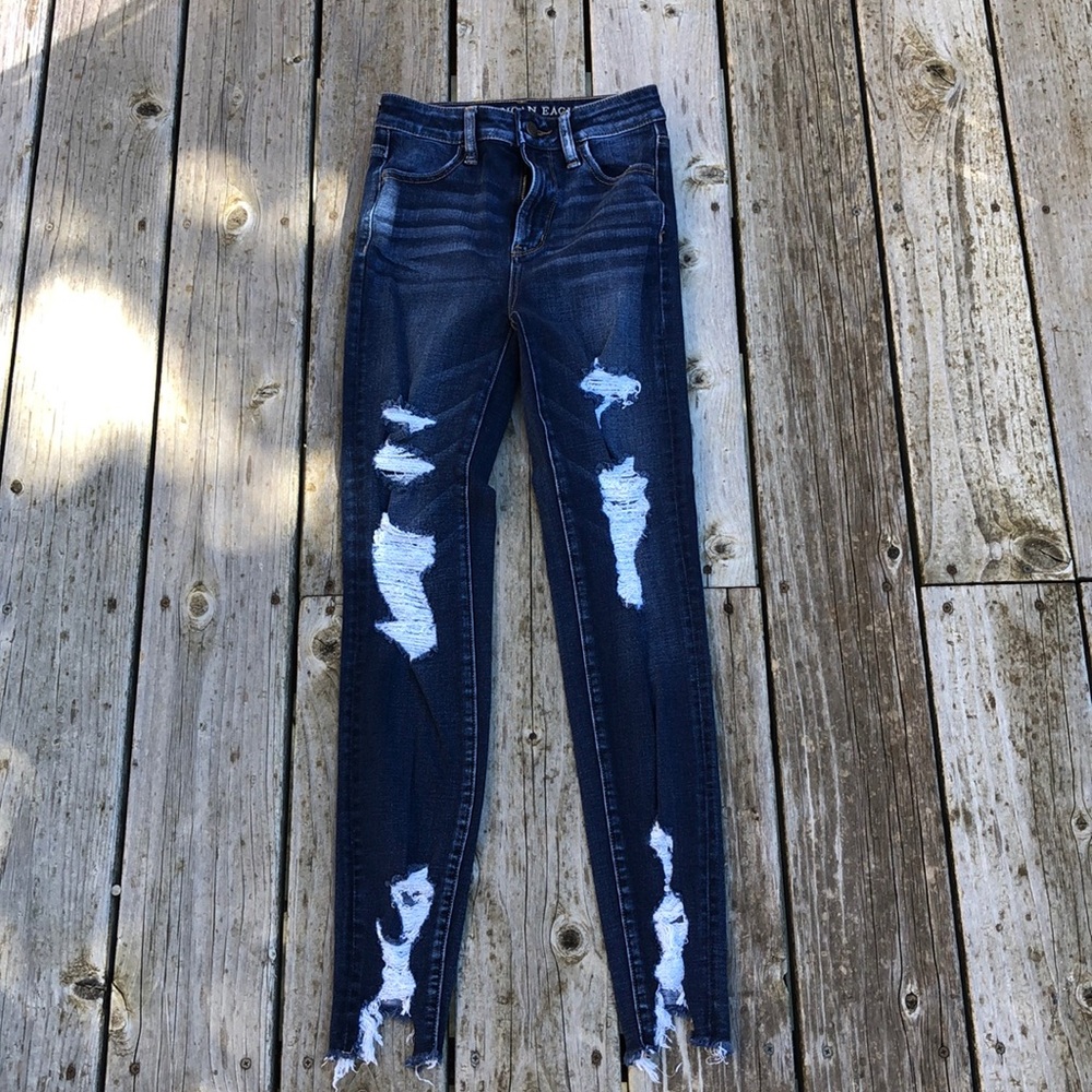 American Eagle super high-rise jegging
